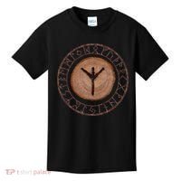 Algiz Elder Futhark Rune Kids T-Shirt thumb 0