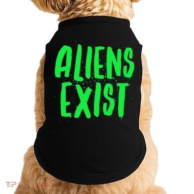 Aliens Exist Funny Alien Doggie Tank