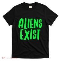 Aliens Exist Funny Alien T-Shirt thumb 0