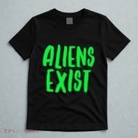 Aliens Exist Funny Alien T-Shirt thumb 5