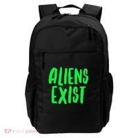 Aliens Exist Funny Alien Backpack thumb 0