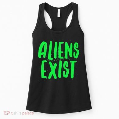 Aliens Exist Funny Alien Women's Tank Top