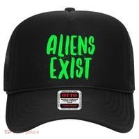 Aliens Exist Funny Alien Hat thumb 0