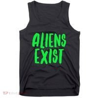 Aliens Exist Funny Alien Tank Top thumb 0