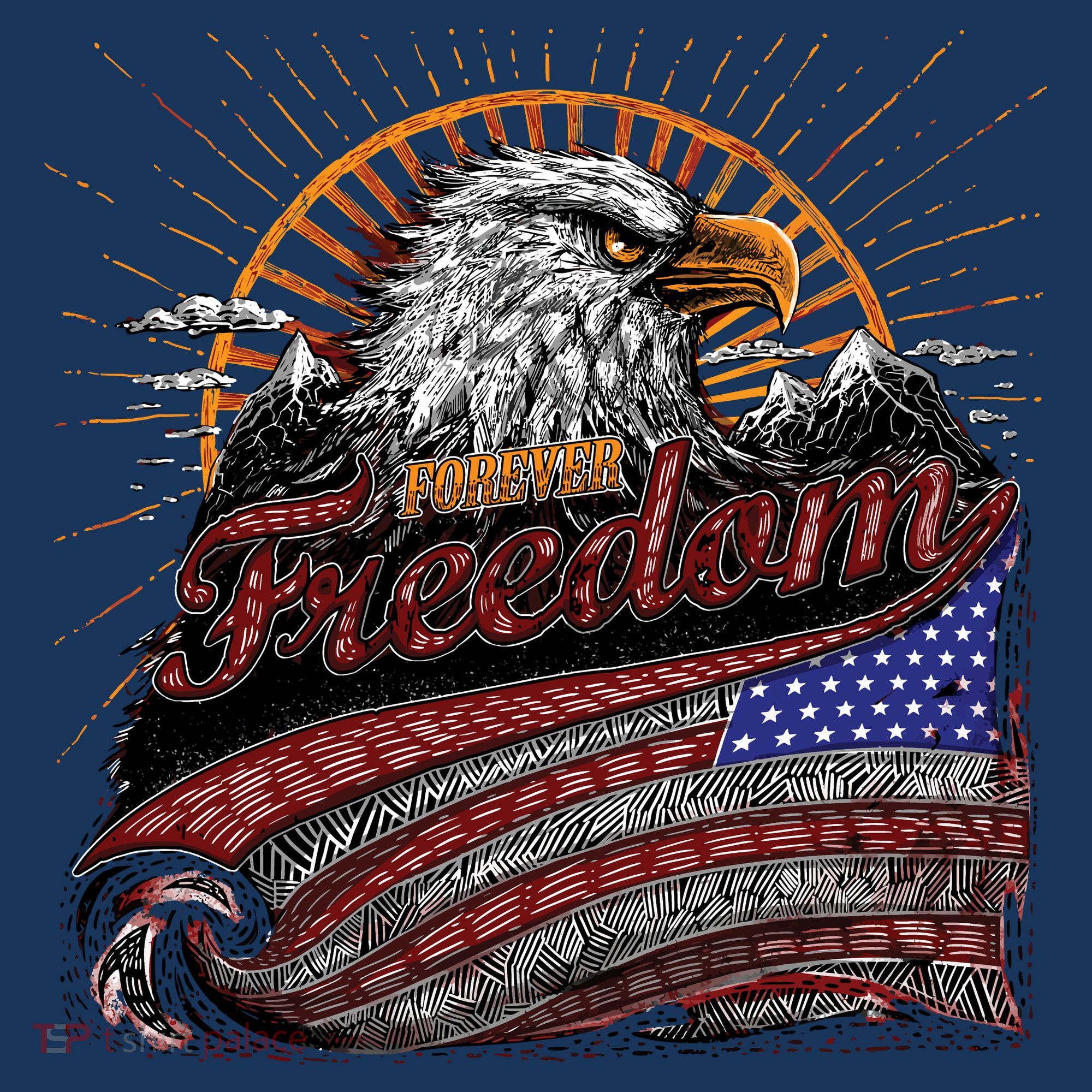 American Eagle Forever Freedom USA Women's Sweatshirt