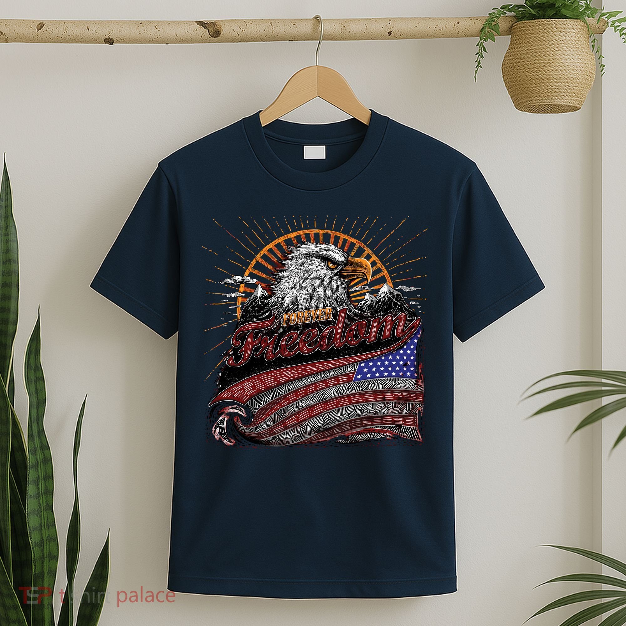 American Eagle Forever Freedom USA T-Shirt