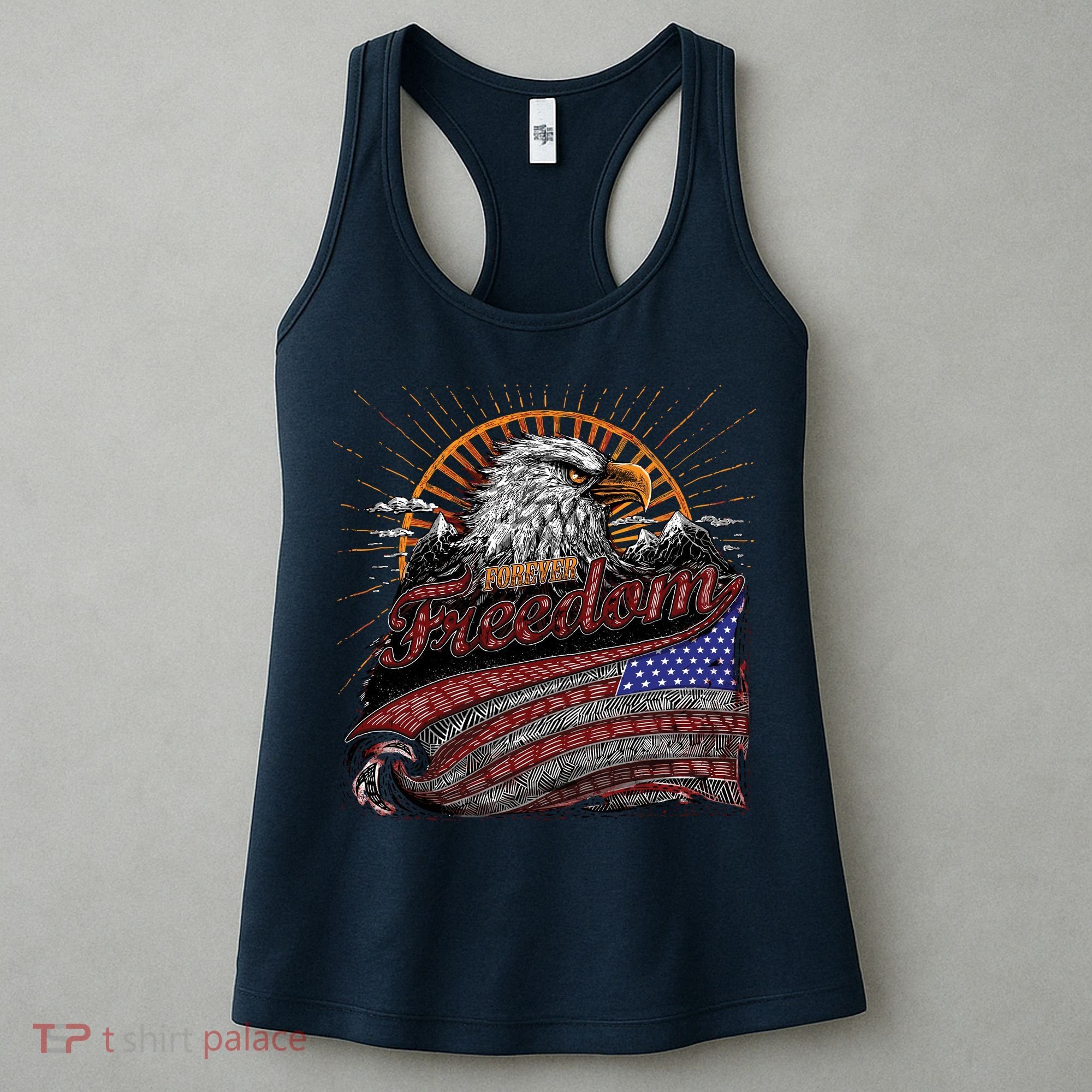 American Eagle Forever Freedom USA Women's Tank Top