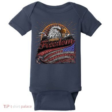 American Eagle Forever Freedom USA Baby Bodysuit