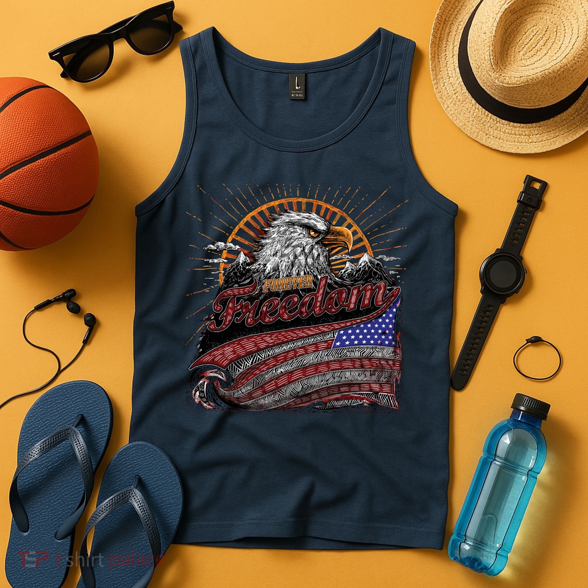 American Eagle Forever Freedom USA Tank Top