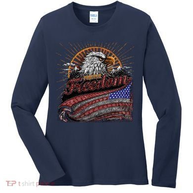 American Eagle Forever Freedom USA Women's Long Sleeve Shirt
