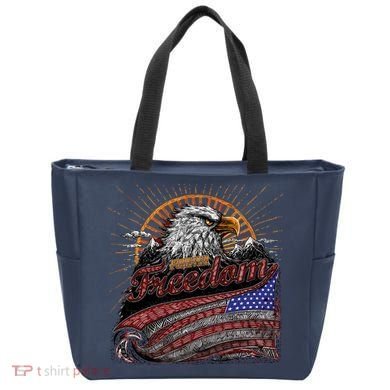 American Eagle Forever Freedom USA Tote Bag