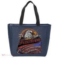 American Eagle Forever Freedom USA Tote Bag thumb 0