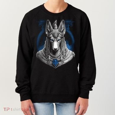 Anubis Egyptian God Realistic Women's Sweatshirt