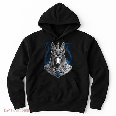 Anubis Egyptian God Realistic Hoodie