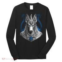 Anubis Egyptian God Realistic Long Sleeve Shirt thumb 0