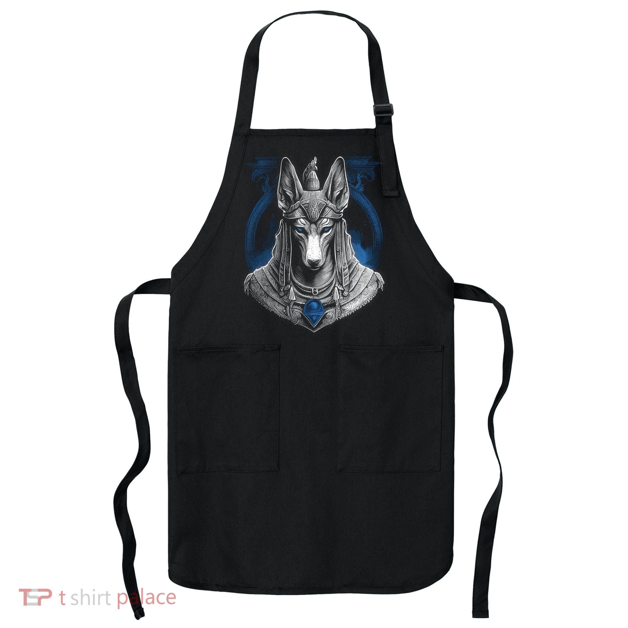 Anubis Egyptian God Realistic Apron