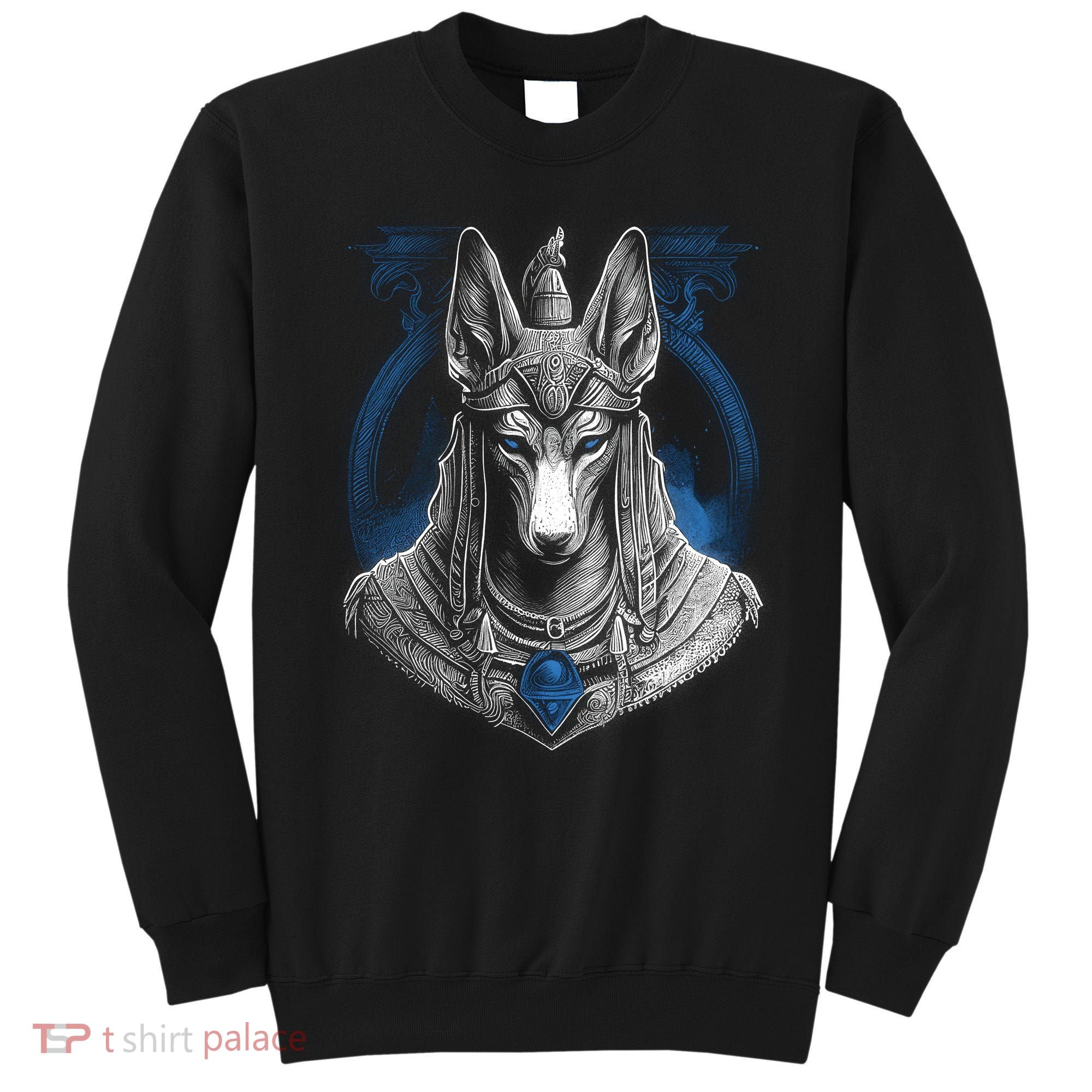 Anubis Egyptian God Realistic Sweatshirt