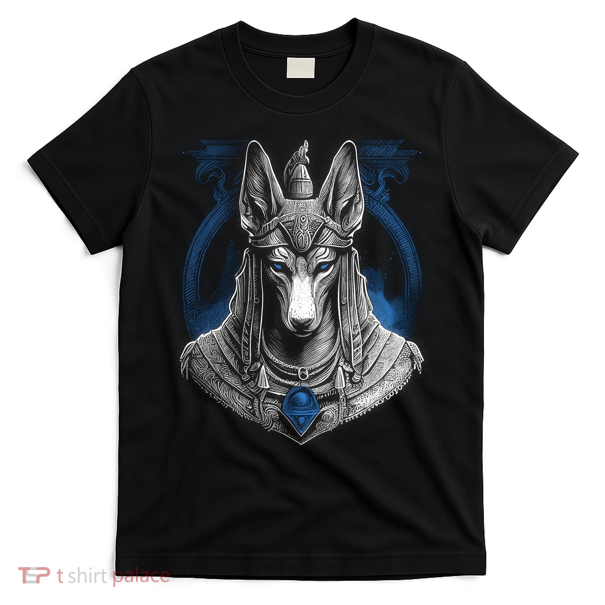 Anubis Egyptian God Realistic T-Shirt