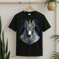 Anubis Egyptian God Realistic T-Shirt thumb 2