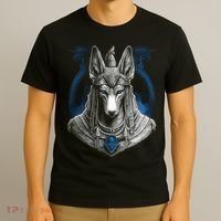 Anubis Egyptian God Realistic T-Shirt thumb 3