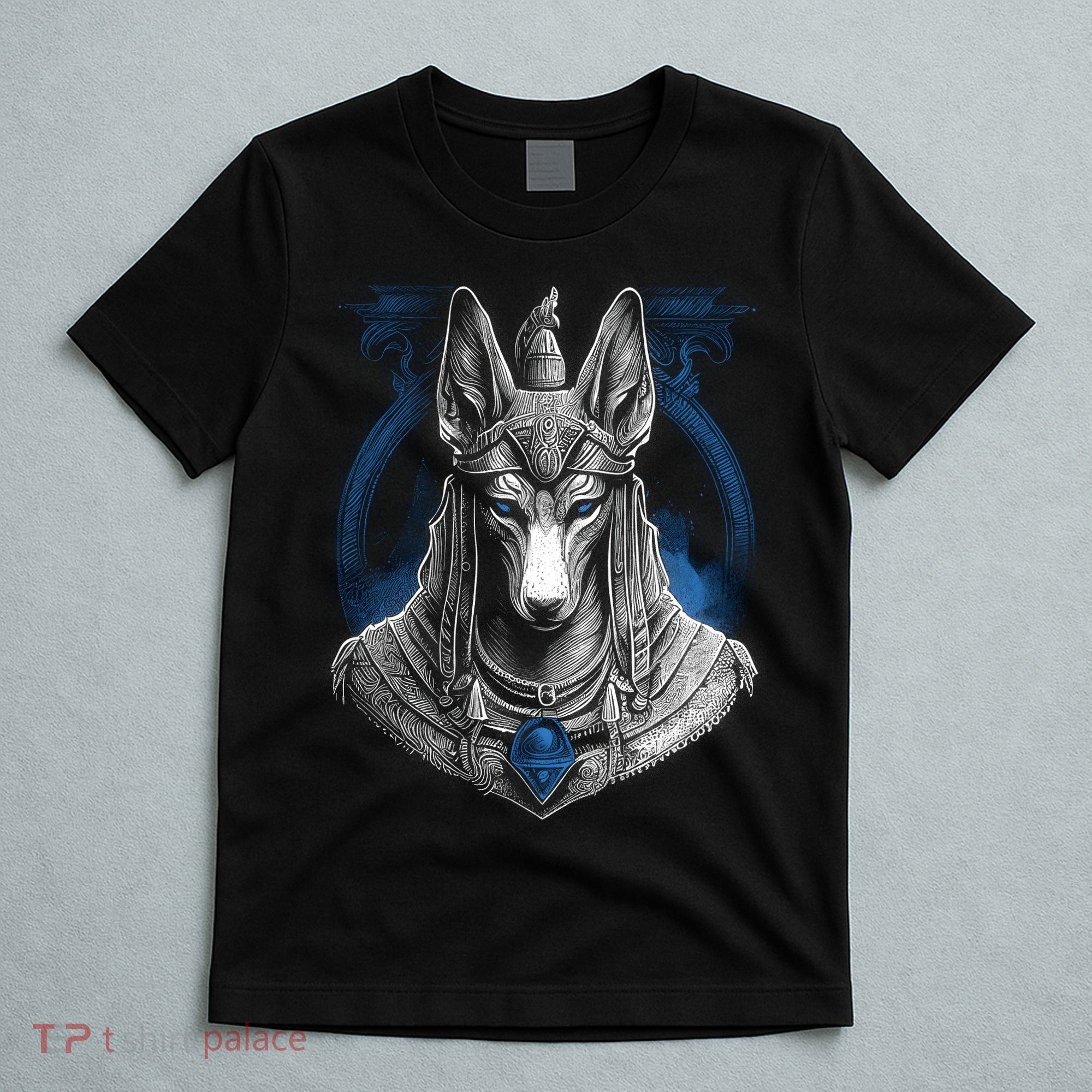 Anubis Egyptian God Realistic T-Shirt