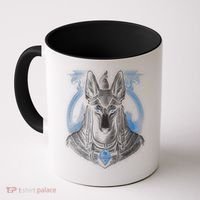 Anubis Egyptian God Realistic Coffee Mug thumb 0