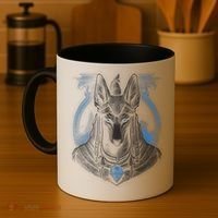 Anubis Egyptian God Realistic Coffee Mug thumb 4