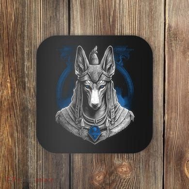 Anubis Egyptian God Realistic Coaster