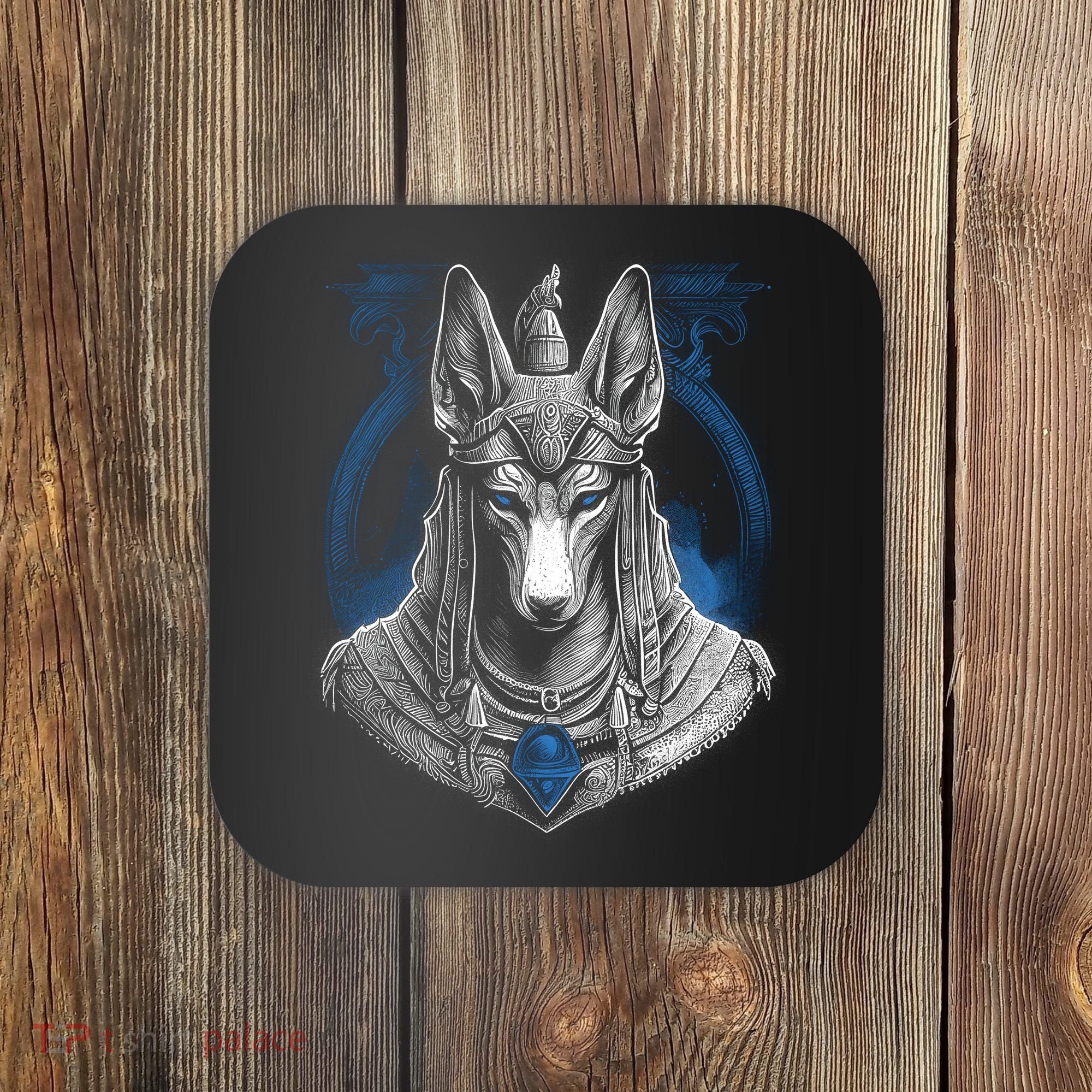 Anubis Egyptian God Realistic Coaster