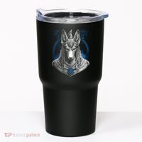 Anubis Egyptian God Realistic Tumbler thumb 0