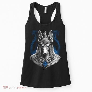 Anubis Egyptian God Realistic Women's Tank Top