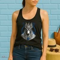 Anubis Egyptian God Realistic Women's Tank Top thumb 2