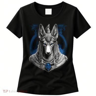 Anubis Egyptian God Realistic Women's T-Shirt