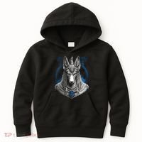 Anubis Egyptian God Realistic Kids Hoodie thumb 0