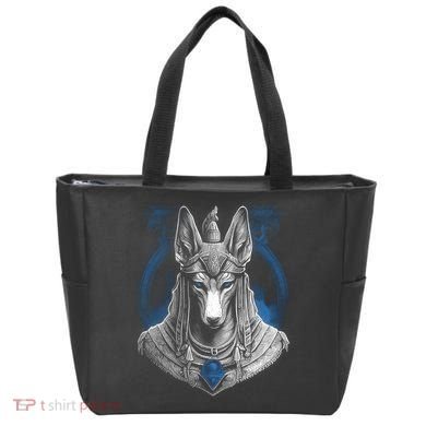 Anubis Egyptian God Realistic Tote Bag