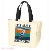 Aerospace Engineering Gifts It's Just Rocket Science Space Tote Bag thumb 3