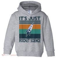 Aerospace Engineering Gifts It's Just Rocket Science Space Toddler Hoodie thumb 0