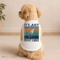 Aerospace Engineering Gifts It's Just Rocket Science Space Doggie Tank thumb 2