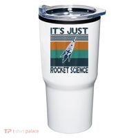 Aerospace Engineering Gifts It's Just Rocket Science Space Tumbler thumb 0