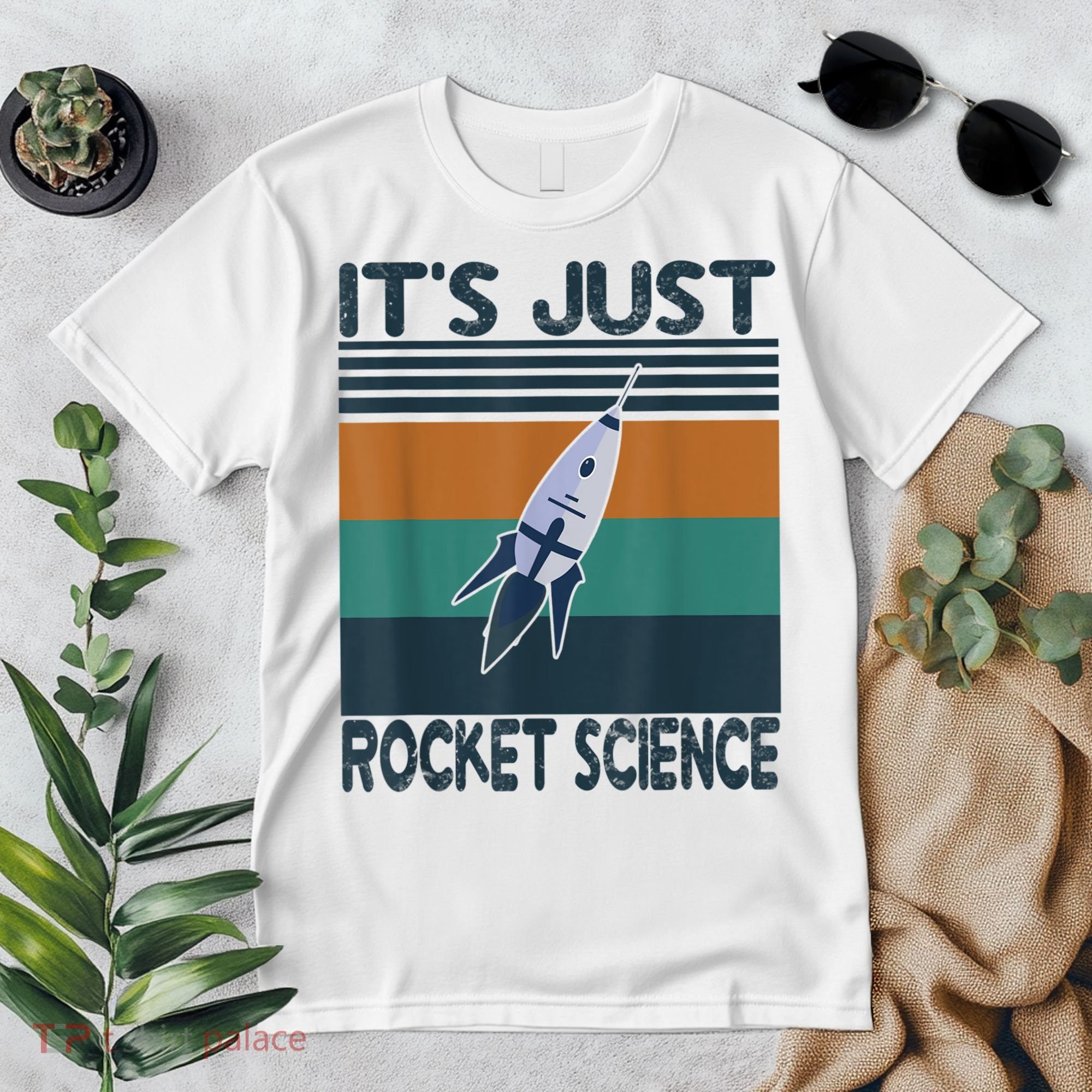 Aerospace Engineering Gifts It's Just Rocket Science Space Premium T-Shirt