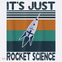 Aerospace Engineering Gifts It's Just Rocket Science Space Baby Bodysuit thumb 2