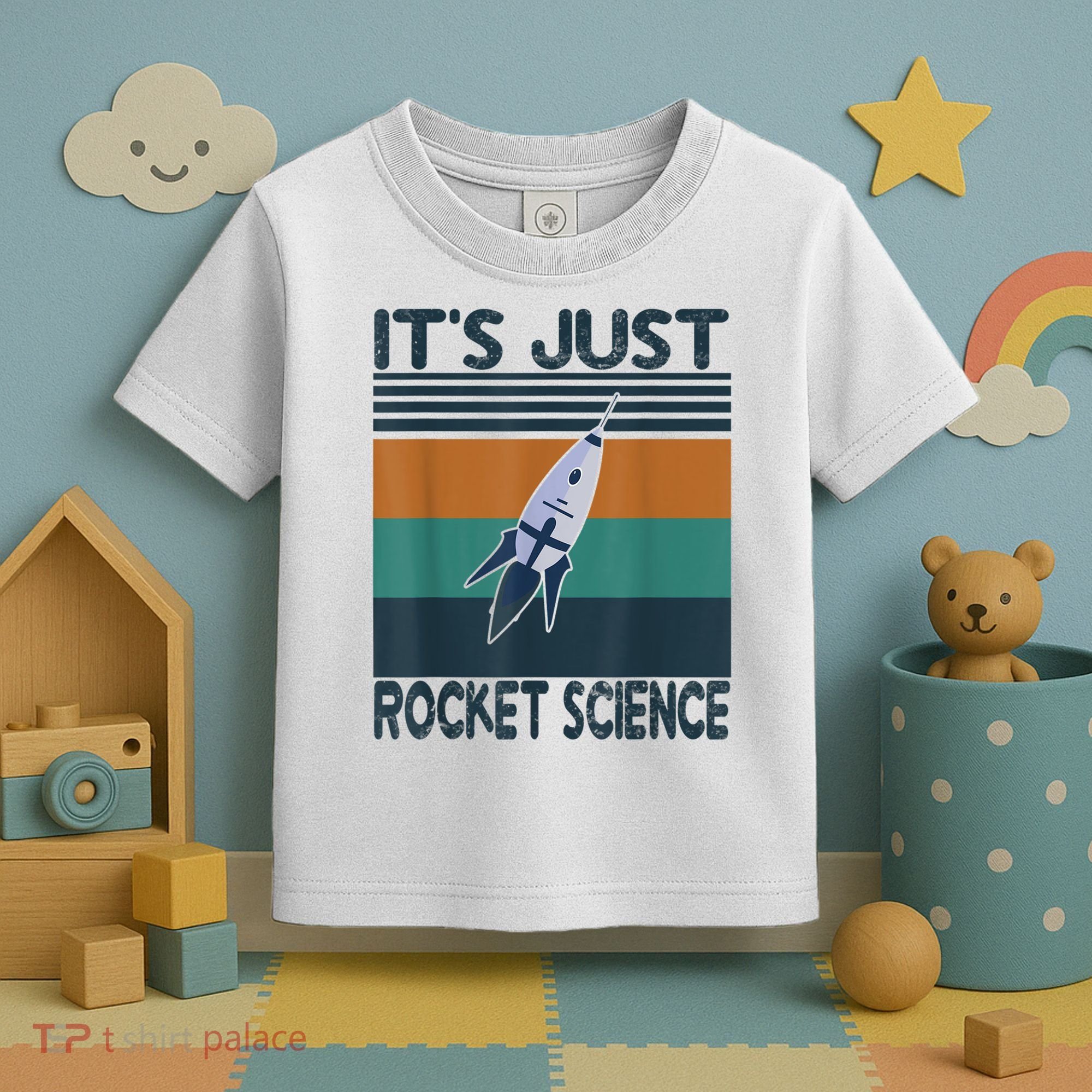 Aerospace Engineering Gifts It's Just Rocket Science Space Toddler T-Shirt