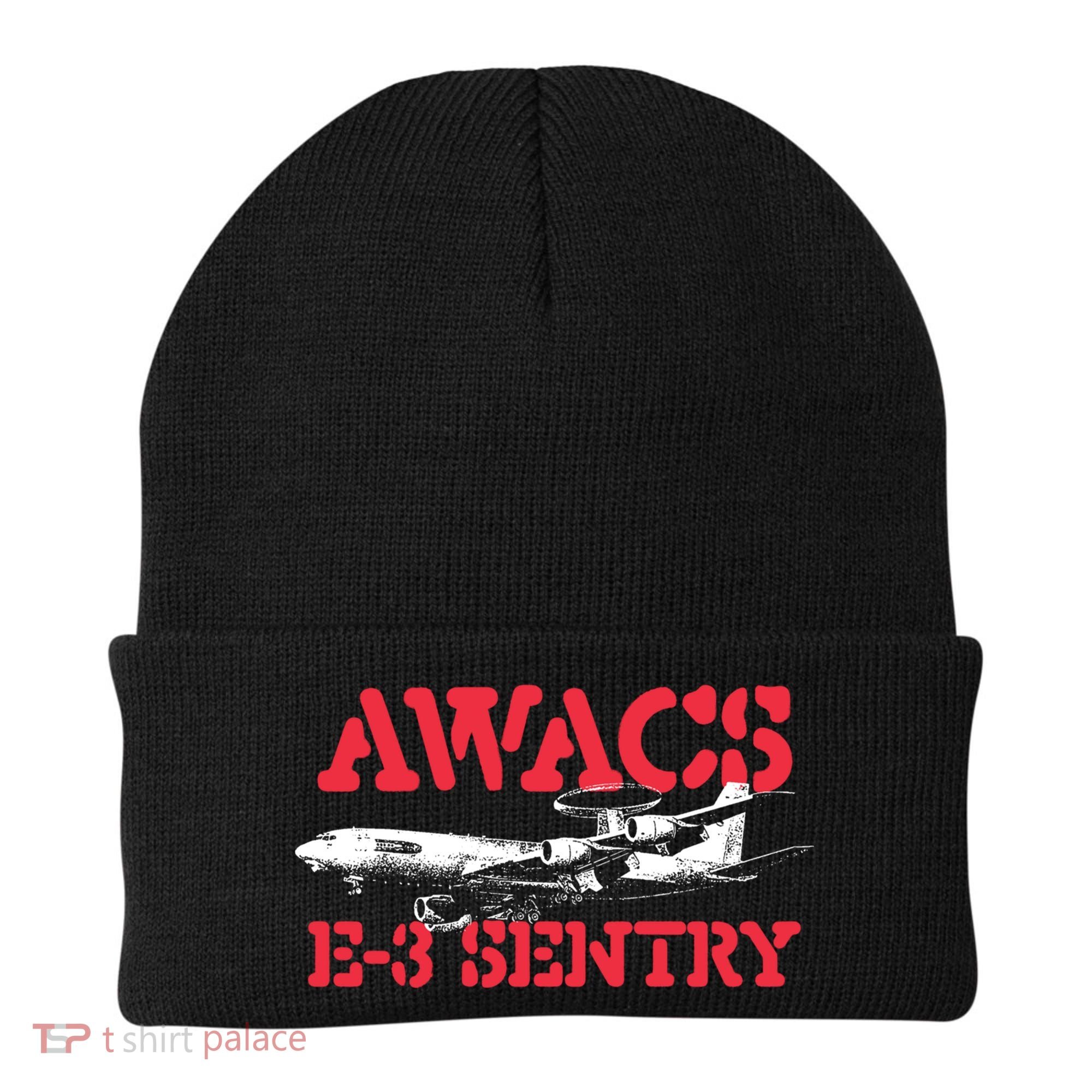Awacs Emeaningful Gift3 Sentry Meaningful Gift Military Cargo Aircraft Pilot Gif Beanie