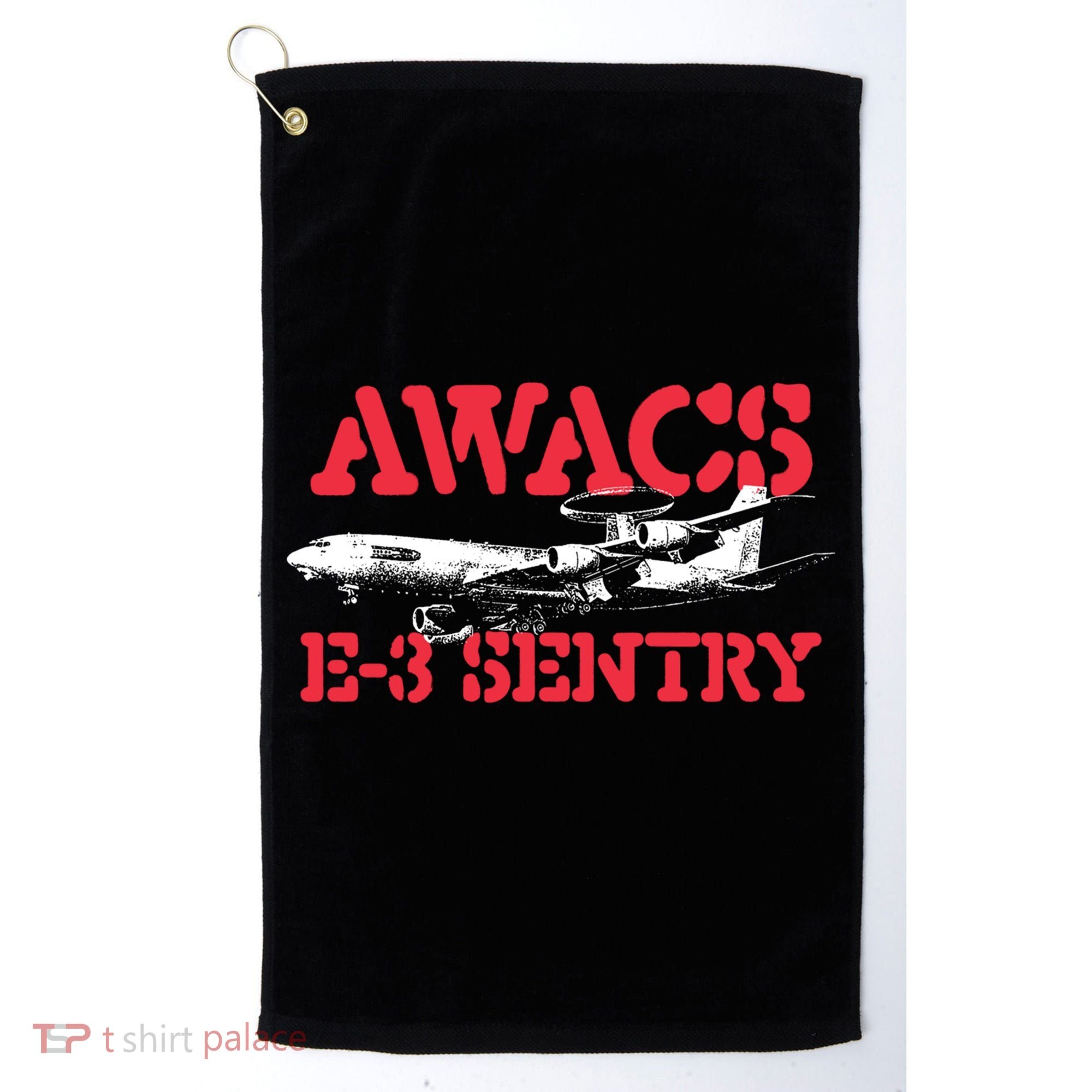 Awacs Emeaningful Gift3 Sentry Meaningful Gift Military Cargo Aircraft Pilot Gif Golf Towel