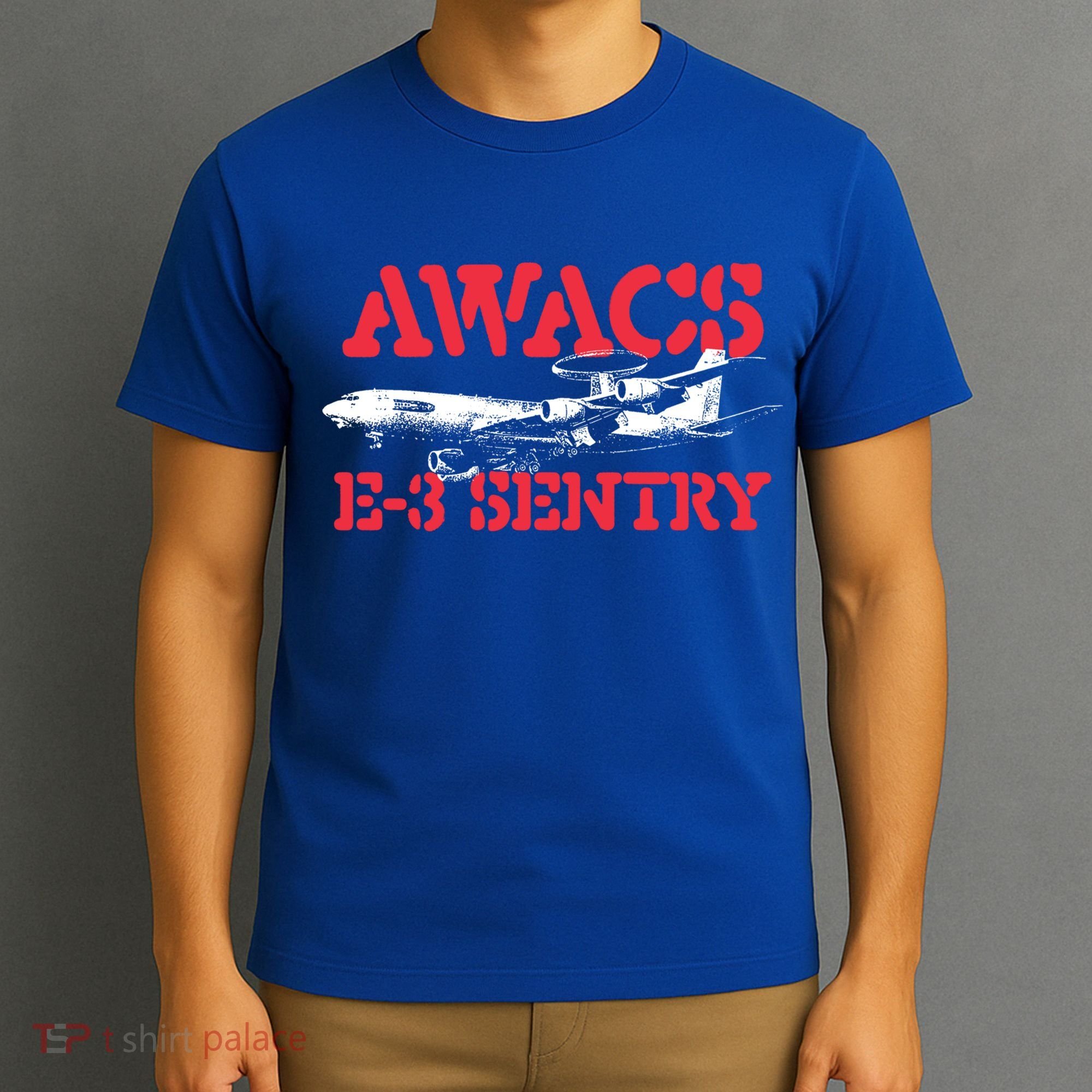 Awacs Emeaningful Gift3 Sentry Meaningful Gift Military Cargo Aircraft Pilot Gif T-Shirt