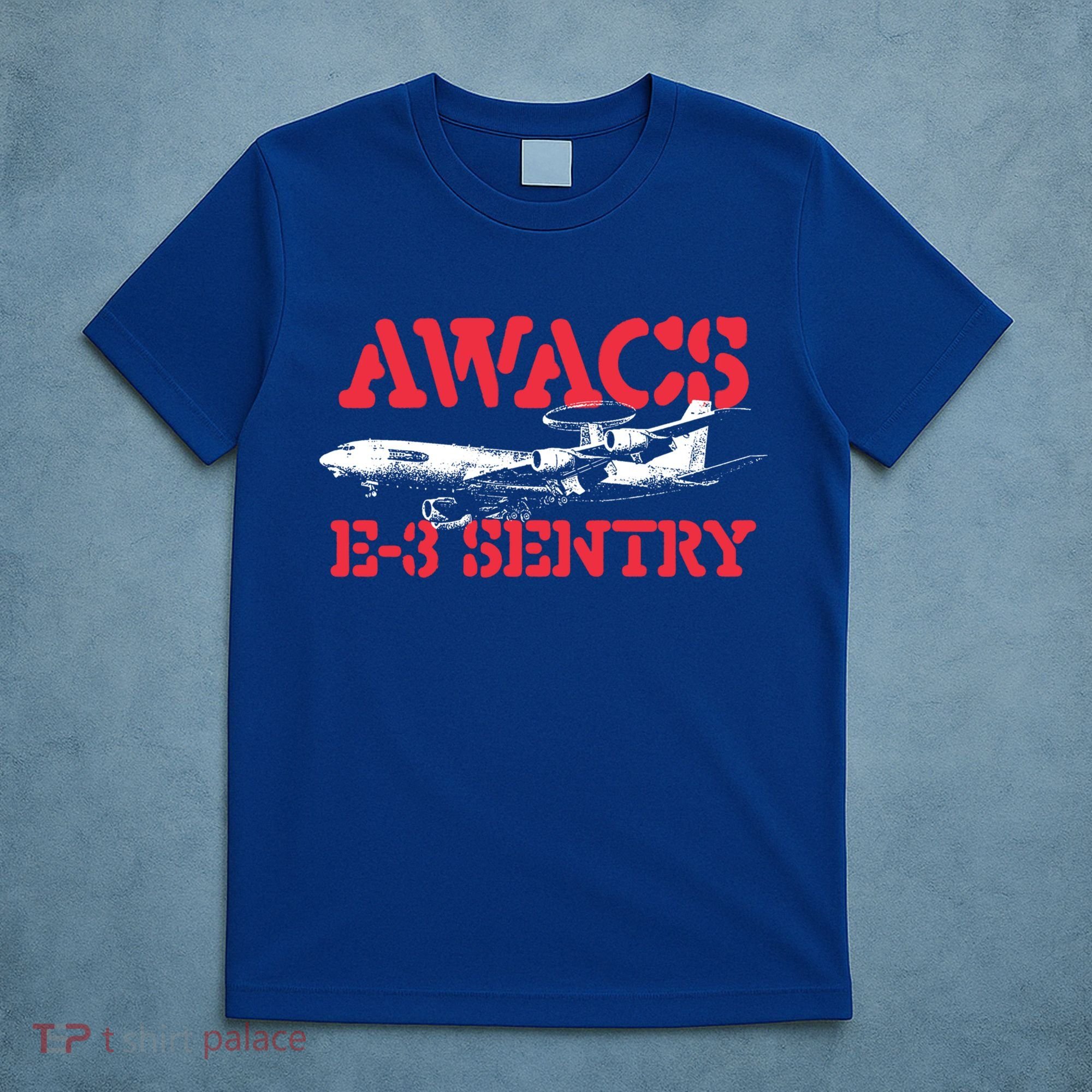 Awacs Emeaningful Gift3 Sentry Meaningful Gift Military Cargo Aircraft Pilot Gif T-Shirt