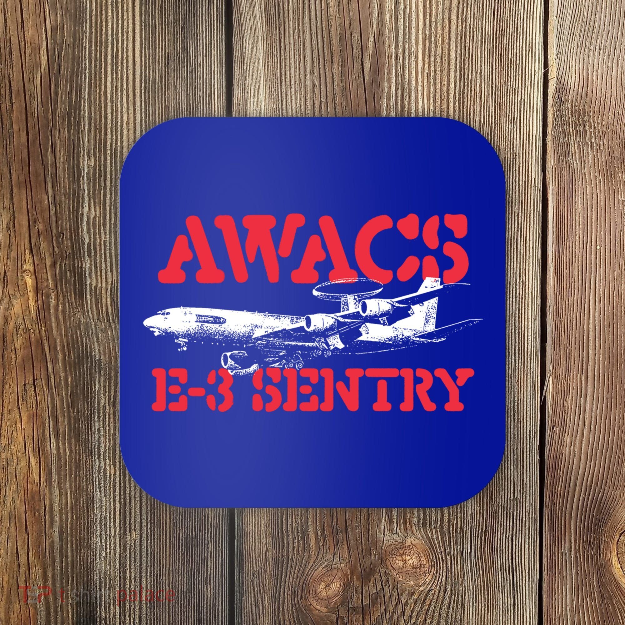 Awacs Emeaningful Gift3 Sentry Meaningful Gift Military Cargo Aircraft Pilot Gif Coaster