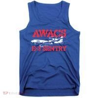 Awacs Emeaningful Gift3 Sentry Meaningful Gift Military Cargo Aircraft Pilot Gif Tank Top thumb 0