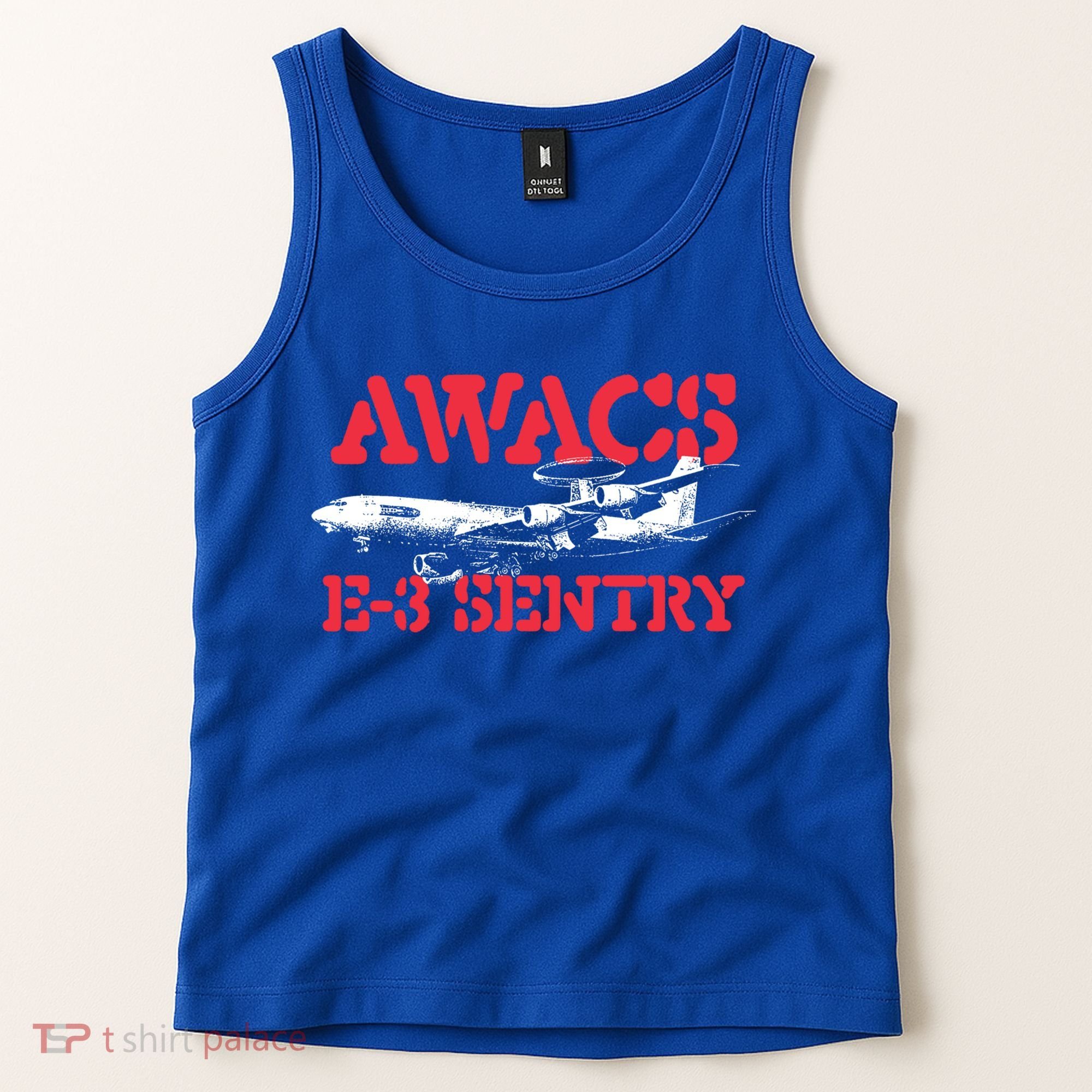 Awacs Emeaningful Gift3 Sentry Meaningful Gift Military Cargo Aircraft Pilot Gif Tank Top