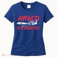 Awacs Emeaningful Gift3 Sentry Meaningful Gift Military Cargo Aircraft Pilot Gif Women's T-Shirt thumb 0